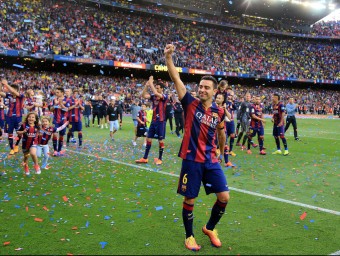 Els èxits del Barça fan més gran l'organització xarxa.  ARXIU /JUANMA RAMOS
