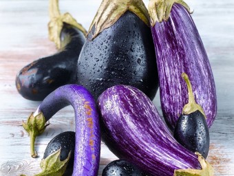 Aubergines or eggplant (USA)