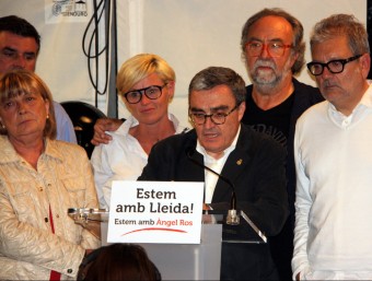 Lleida és una de les ciutats que deixen de ser governades per majoria absoluta. Tot i continuar com a llista més votada, la nit electoral a la seu del PSC no va ser alegre arxiu