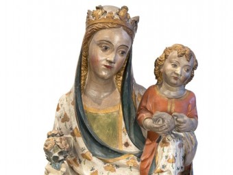 La Verge de Saidí, escultura policromada del XIV i donada a Lleida al 1897, és ara una obra de doble catalogació ARXIU