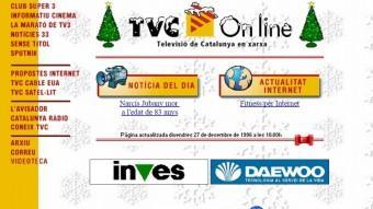 El web del 1996  TV3