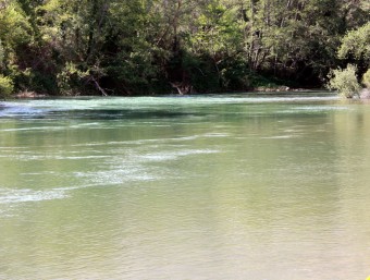 Imatge d'arxiu del riu Segre al seu pas per Camarasa ACN