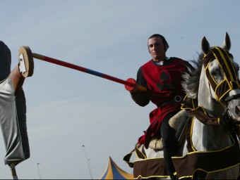Els cavallers seran protagonistes de les demostracions comentades i dels espectacles, com els combats per honor o el gran torneig medieval. LLUÍS SERRAT