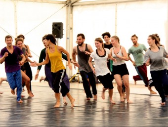 Els ballarins que participen als tallers de formació del Festival Deltebre Dansa passen una curat procés de selecció ACN