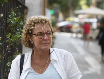 Magda Casamitjana , presidenta electa de Moviment d'Esquerres (MES), partit sorgit de l'escissió del PSC. X.M ORIOL DURAN