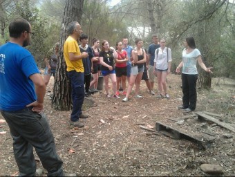 Els participants en el camp de treball LA SELVA COMUNICA