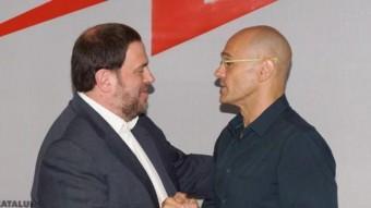 Oriol Junqueras i Raül Romeva han coincidit a Catalunya Ràdio CATALUNYA RÀDIO