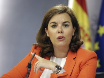 La vicepresidenta espanyola, Soraya Sáenz de Santamaría EFE