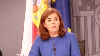 La vicepresidenta del govern espanyol, Soraya Sáenz de Santamaría ACN