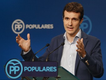 el vicesecretari de Comunicació del PP, Pablo Casado EFE