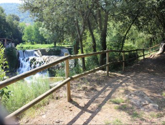 Una vista de la zona del Boscarró on ara l'Ajuntament hi iniciarà una nova fase de millora de l'entorn. J.C