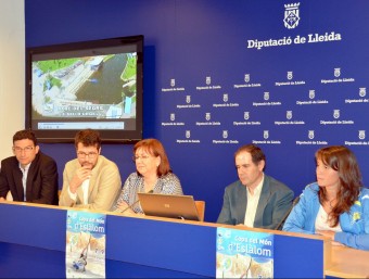 Presentació del Mundial a la Diputació, una competició que se celebrarà aquest cap de setmana a la Seu d'Urgell DDL