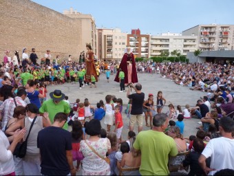 Trobada gegantera de L'Hospitalet de l'Infant celebrada l'any passat EL PUNT AVUI