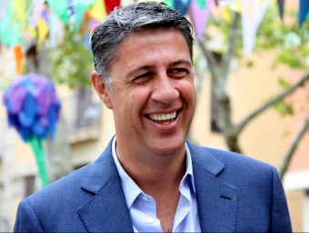 El candidat del PP a les eleccions del 27-S, Xavier García Albiol, aquest dimarts a la Vila de Gràcia ACN