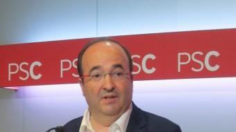 Miquel Iceta, primer secretari del PSC Europa Press