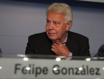 L'expresident espanyol Felipe González ACN