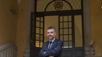 Santi Vila , a la seu de la Generalitat a Girona JOAN CASTRO / ICONNA