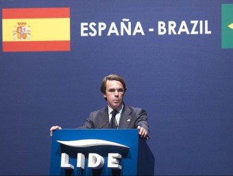 José María Aznar en una imatge d'arxiu JOSEP LOSADA