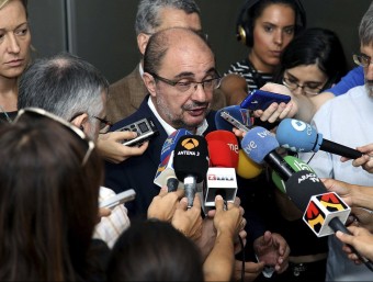 El president del govern de l'Aragó, Javier Lambán EFE