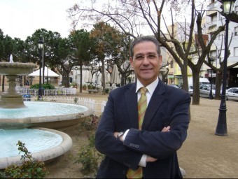 Norbert Pelàez en una imatge d'arxiu del 2007 quan es va presentar per darrer cop com a candidat del PP a l'Ajuntament de Pineda. T.M