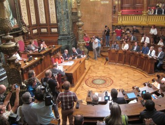 Ple de l'Ajuntament de Barcelonoa EUROPA PRESS