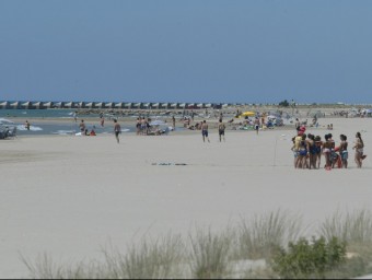 La platja de Cubelles ja fa gairebé quatre anys que es promociona sota la marca Penedès Marítim. EL PUNT AVUI