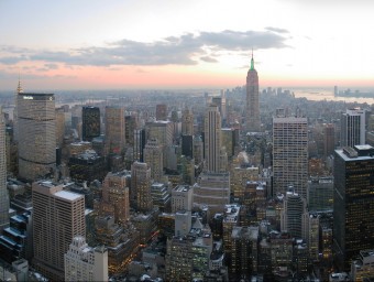 Els grans gratacels de Nova York plasmen la vitalitat de l'economia nord-americana.  ARXIU