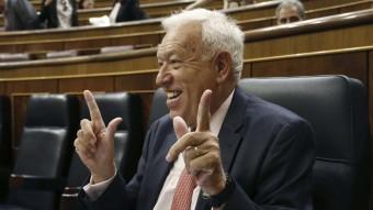 Margallo, durant la sessió del Congrés d'aquest dilluns EFE