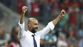 L'entrenador del Bayern de Munic, Pep Guardiola, ha donat visbilitat al sobiranisme català a Alemanya REUTERS