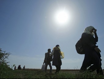 Refugiats sirians, a Sèrbia, camí cap a Croàcia REUTERS