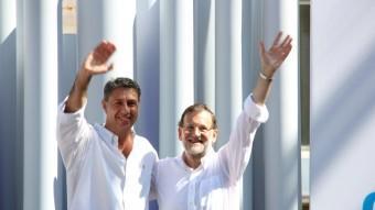 Rajoy va donar suport a Albiol en un míting aquest diumenge ACN