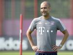 Pep Guardiola està vivint la seva tercera temporada com a entrenador del Bayern de Munic CHISTROF STACHE / AFP