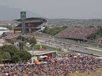 El Circuit de Barcelona-Catalunya, durant el GP de F-1, el maig passat CIRCUITCAT