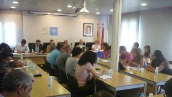 Imatge d'una sessió del ple del Consell Comarcal del Maresme LL.ARCAL