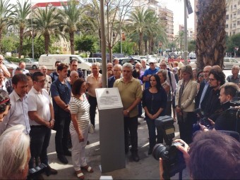 Homenatge de l'Ajuntament d'Alacant a Miquel Grau. EL PUNT AVUI