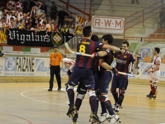 El Barça-Vic de la final de la lliga europea ARNAU JAUMIRA
