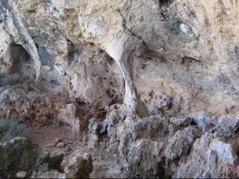 Cova Bolumini del terme d'Alafafara. B. SILVESTRE