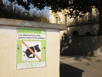 L'Ajuntament ja ha començat a imposar les primeres sancions a propietaris de gossos per no portar els animals amb corretja o no recollir les defecacions de la via pública LL.M