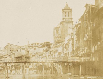 La primera fotografia conservada de Girona, datada el 1852 CRDI