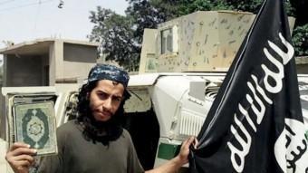 Abdelhamid Abaaoud en una imatge a Síria REUTERS