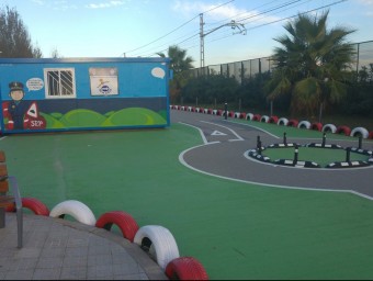 El nou parc infantil de trànsit de Pineda de Mar T.M