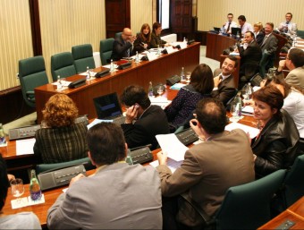 La comissió de la sindicatura de comptes, en una imatge d'arxiu. ACN