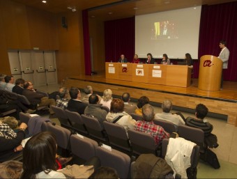 Presentació del web, ahir a la tarda, al campus Catalunya de la Universitat Rovira i Virgili JOSÉ CARLOS LEÓN