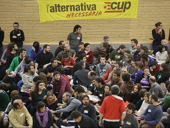 L'assemblea nacional de la CUP del 2013 que es va celebrar a Olot ARXIU / MANEL LLADÓ