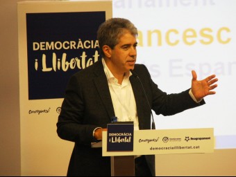 El cap de llista de Democràcia i Llibertat, Francesc Homs ACN