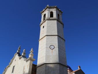 El campanar de Benicarló ha motivat el litigi entre l'Ajuntament del poble i el bisbat de Tortosa. EMMA ZAFÓN