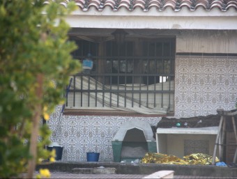 La casa de la urbanització Àgora Parc de Tordera on ha mort una dona com a conseqüència d'un incendi ACN/L.V