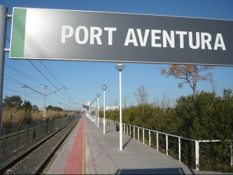 L'actual abaixador de Port Aventura serà l'única estació de ferrocarril a Salou ARXIU