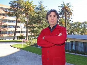 Jaume Rey, director general d'M2M Cloud Factory, al viver d'empreses de La Salle, on s'ubica la companyia.  JUANMA RAMOS