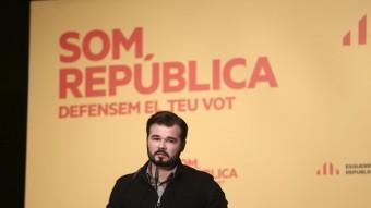 Gabriel Rufián, cap de llista d'ERC a les eleccions generals QUIM PUIG